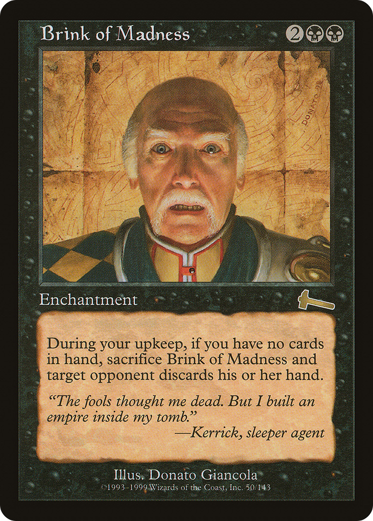 Image of Brink of Madness (ULG-050) - Urza's Legacy