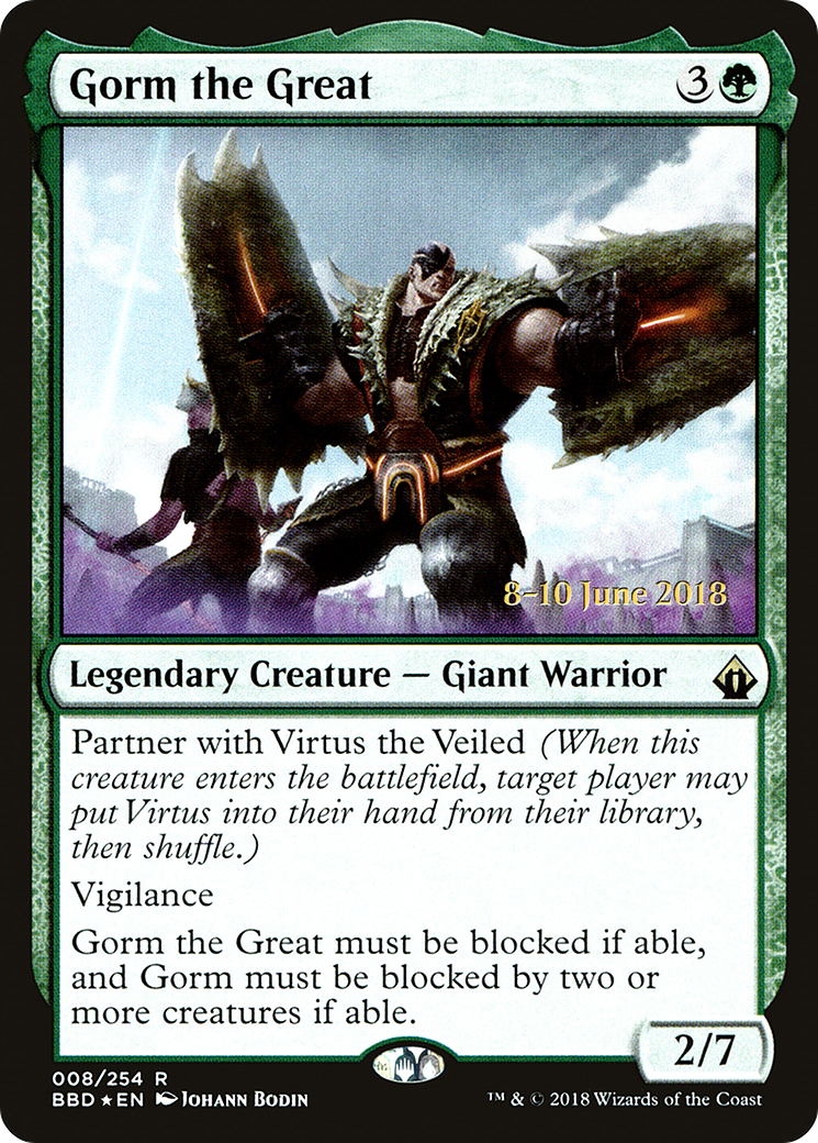 Image of Gorm the Great (LARP-008) - Battlebond Promos Foil