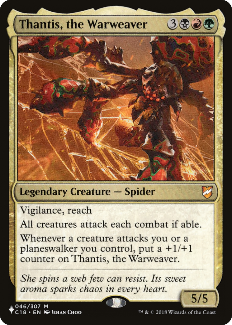 Image of Thantis, the Warweaver (LIST-C18-46) - The List