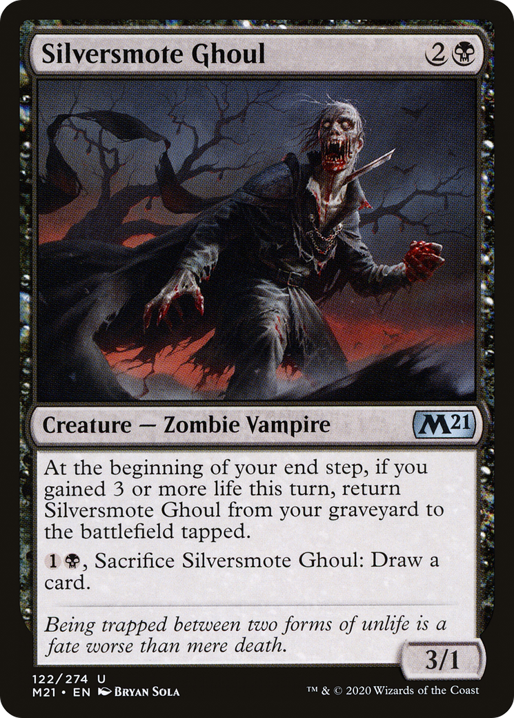 Image of Silversmote Ghoul (M21-122) - Core Set 2021