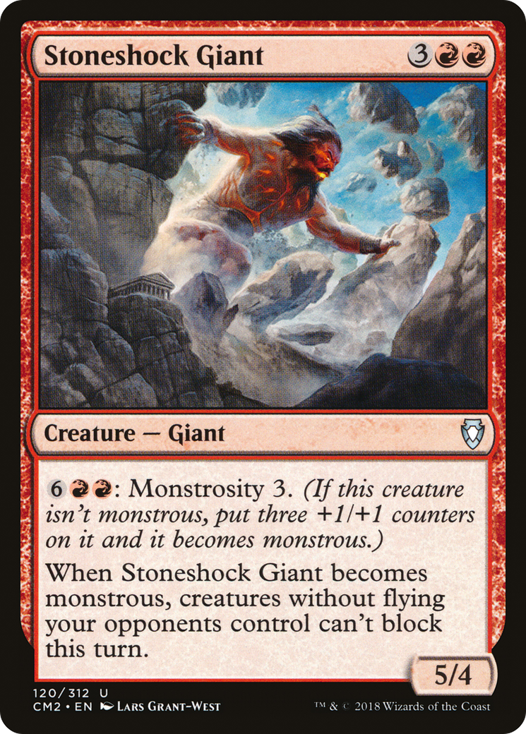 Image of Stoneshock Giant (CM2-120) - Commander Anthology Volume II