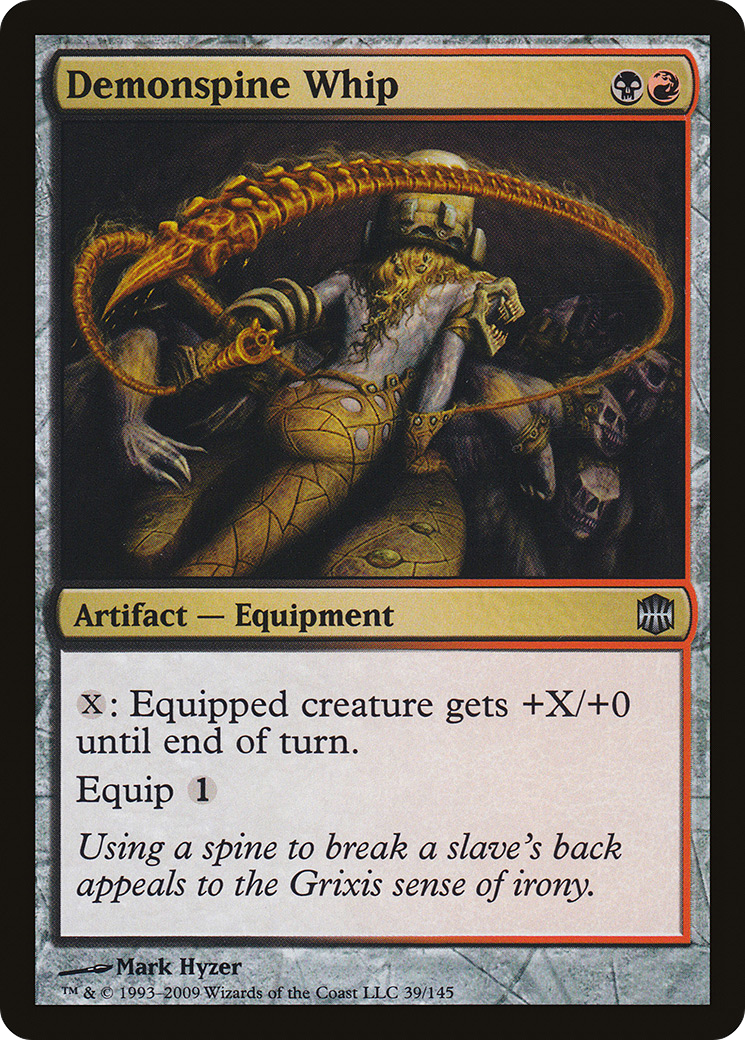 Image of Demonspine Whip (ARB-039) - Alara Reborn