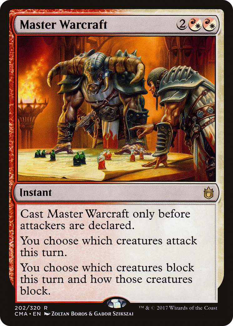 Image of Master Warcraft (CMA-202) - Commander Anthology