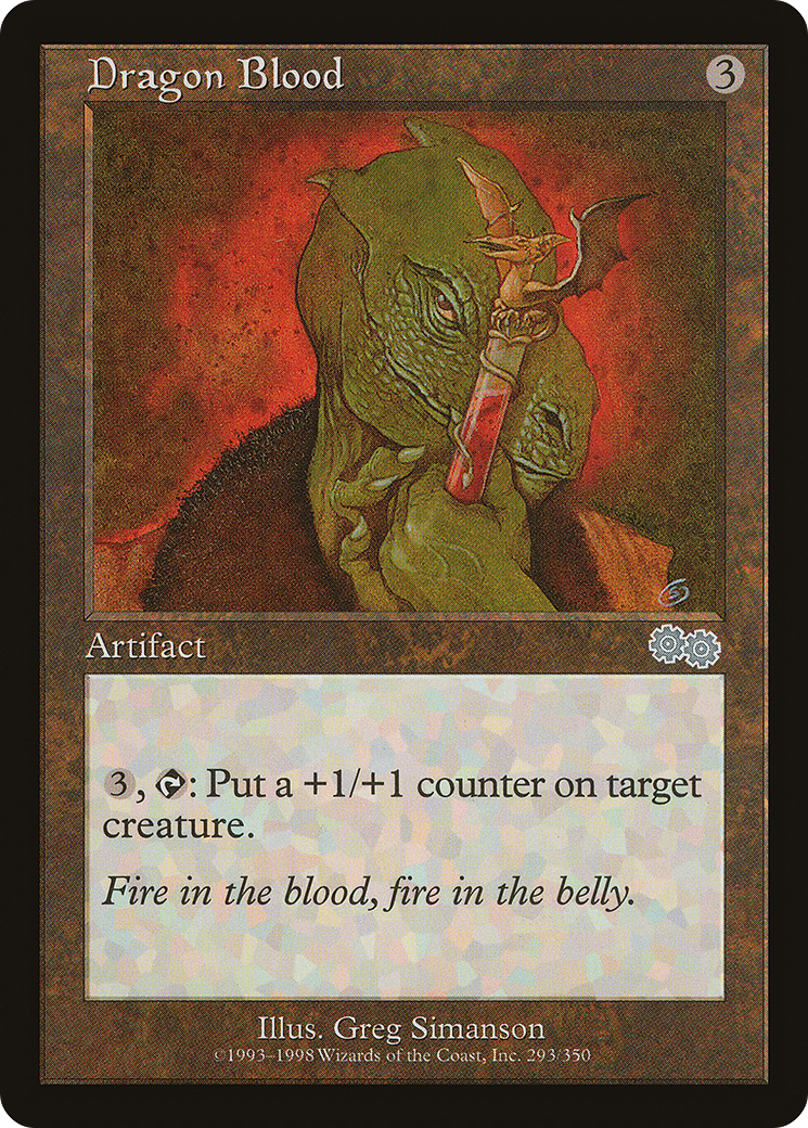 Image of Dragon Blood (USG-293) - Urza's Saga