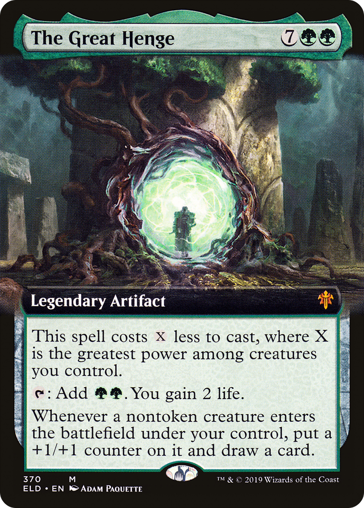 Image of The Great Henge (Extended Art) (ELD-370) - Throne of Eldraine: (Extended Art) Foil