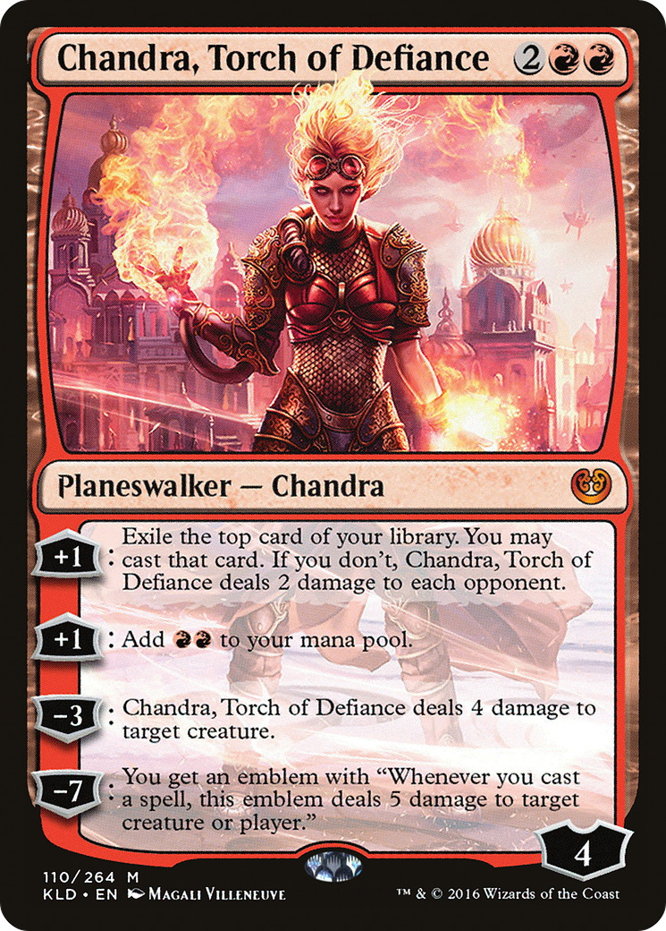 Image of Chandra, Torch of Defiance (KLD-110) - Kaladesh
