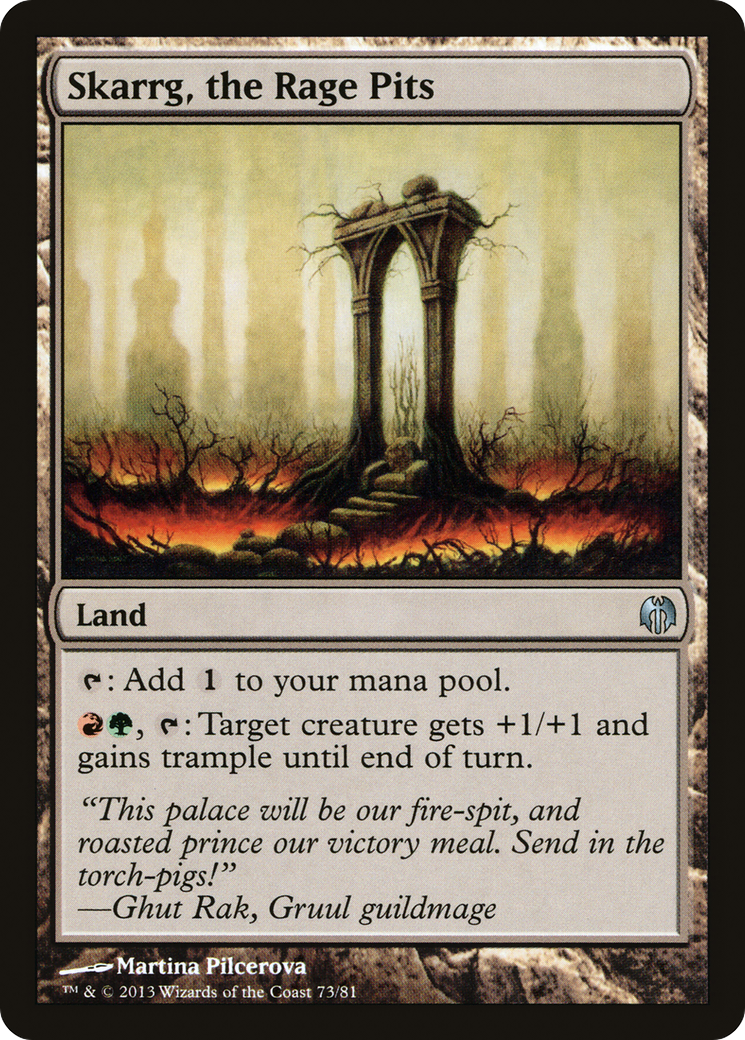 Image of Skarrg, the Rage Pits (DDL-073) - Duel Decks: Heroes vs. Monsters