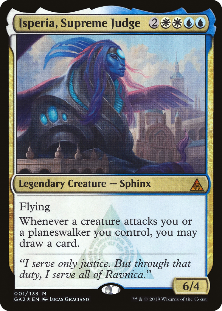 Image of Isperia, Supreme Judge (GK2-001) - RNA Guild Kit Foil