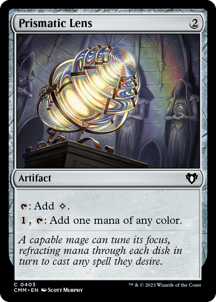 Image of Prismatic Lens (CMM-403) - Commander Masters Foil
