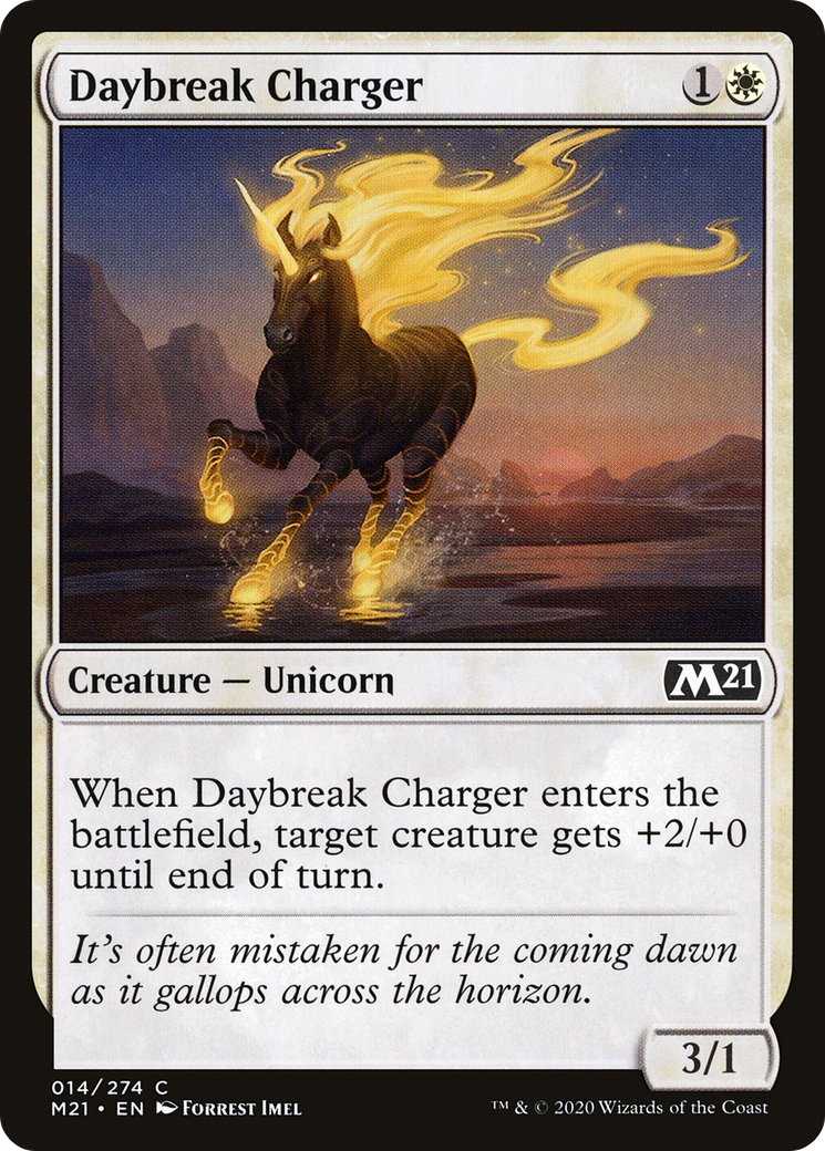 Image of Daybreak Charger (M21-014) - Core Set 2021 Foil