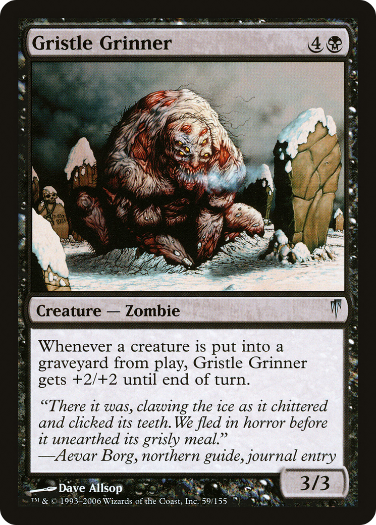 Image of Gristle Grinner (CSP-059) - Coldsnap