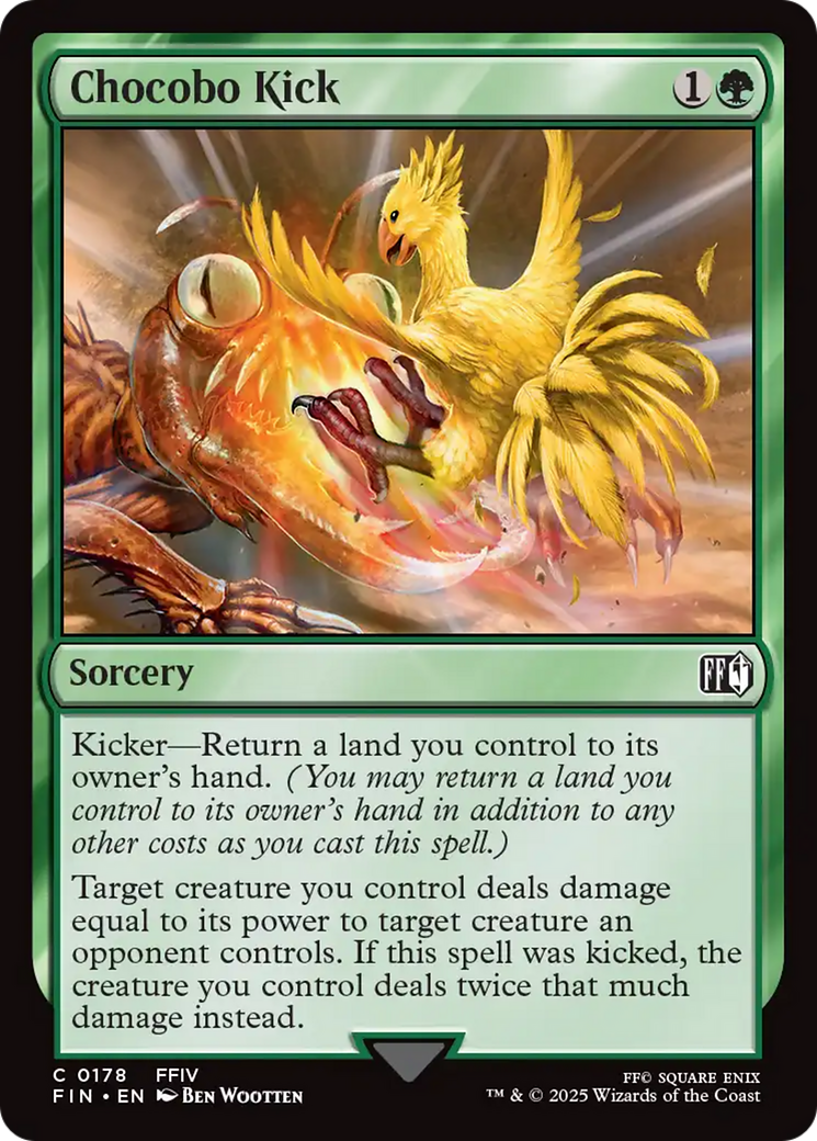 Image of Chocobo Kick (FIN-178) - FINAL FANTASY
