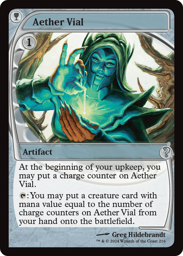 Image of Aether Vial (Future Sight) (MB2-216) - Mystery Booster 2