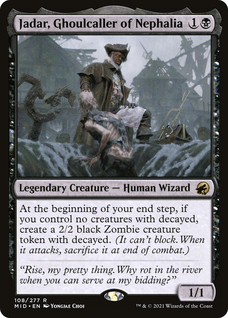 Image of Jadar, Ghoulcaller of Nephalia (MID-108) - Innistrad: Midnight Hunt