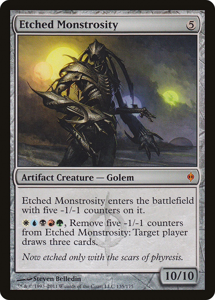 Image of Etched Monstrosity (NPH-135) - New Phyrexia