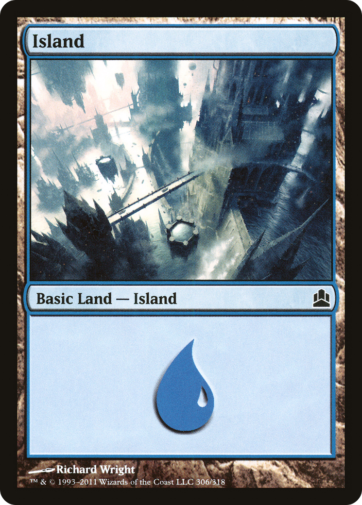 Image of Island (306) (CMD-306) - Commander 2011