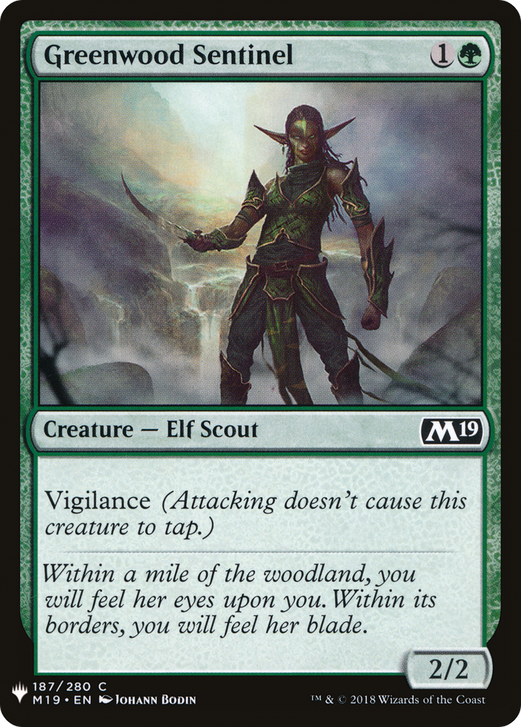Image of Greenwood Sentinel (LIST-M19-187) - The List