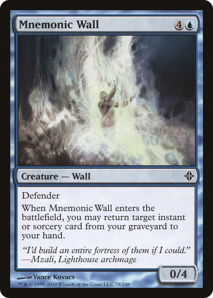 Image of Mnemonic Wall (ROE-078) - Rise of the Eldrazi Foil