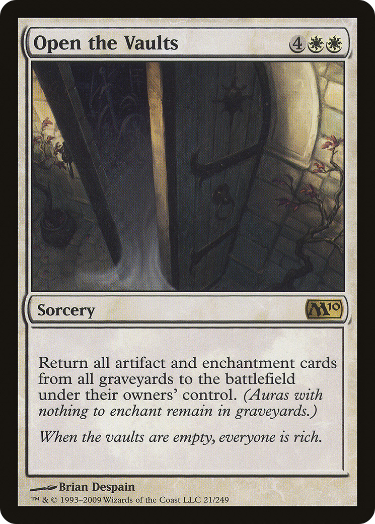 Image of Open the Vaults (M10-021) - Magic 2010
