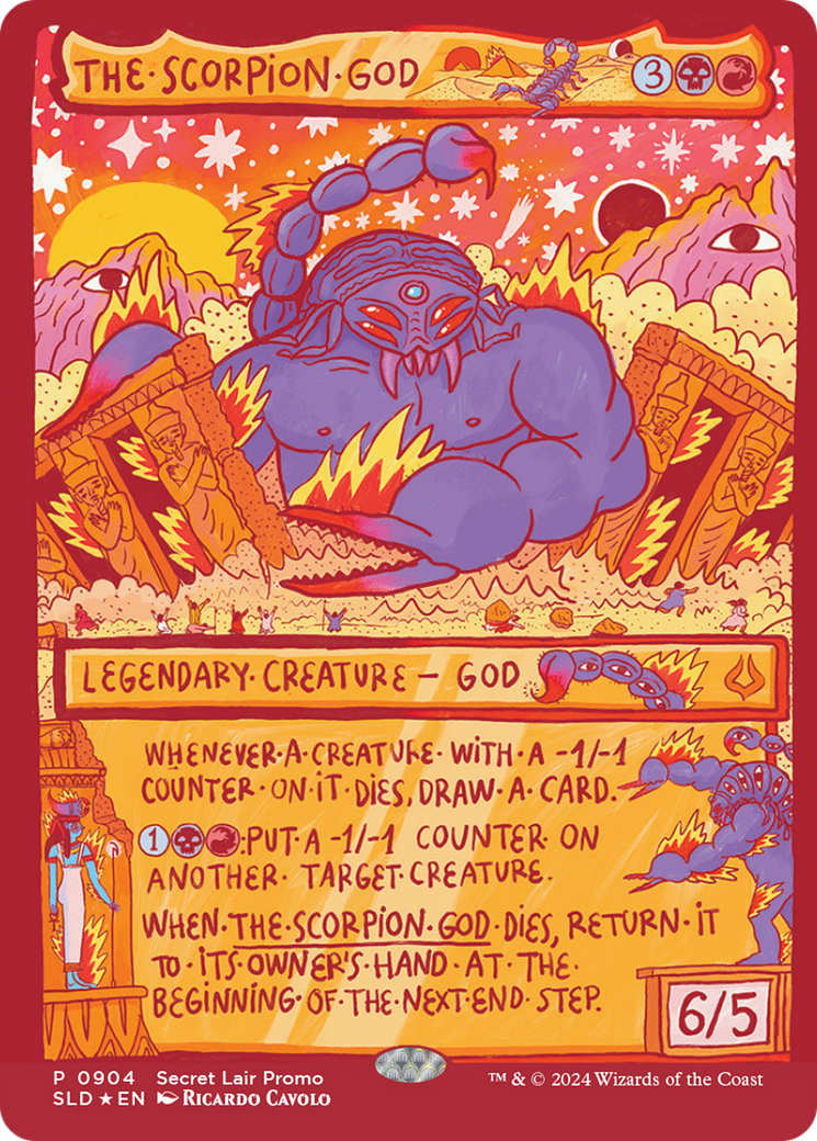 Image of The Scorpion God (SLD-904) - Secret Lair Drop Foil