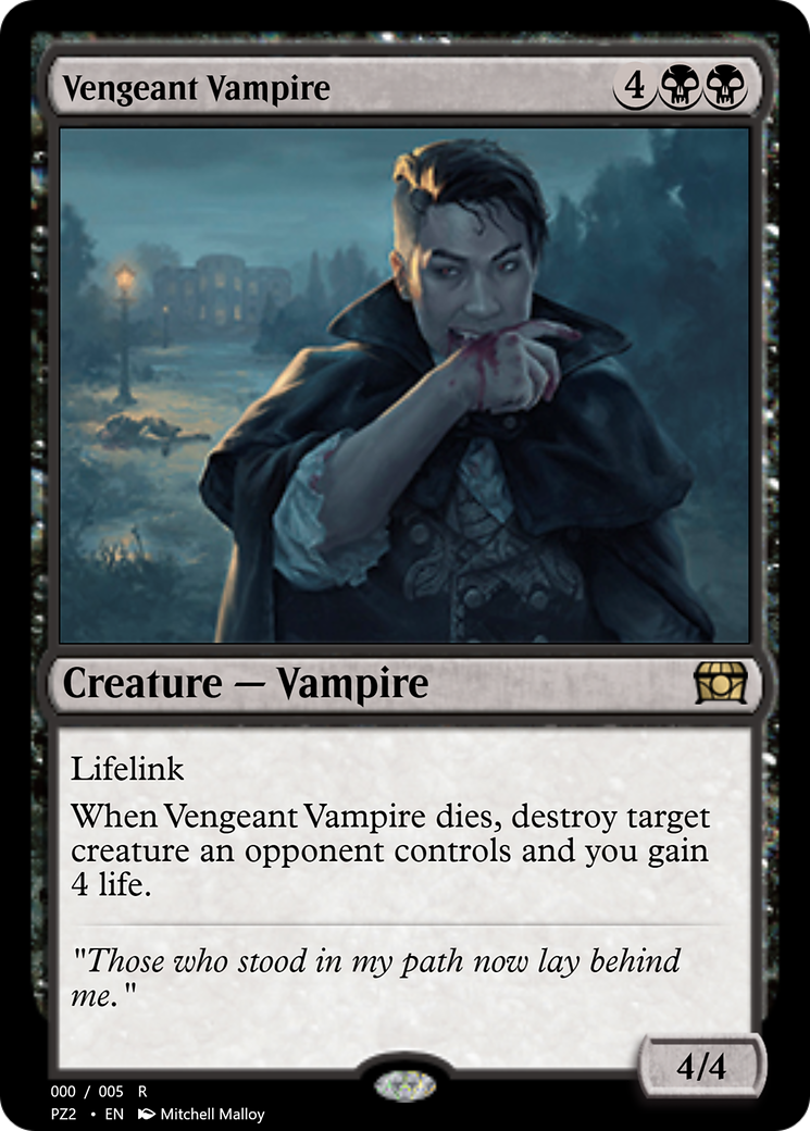 Image of Vengeant Vampire (PZ2-70771) - Treasure Chest Foil