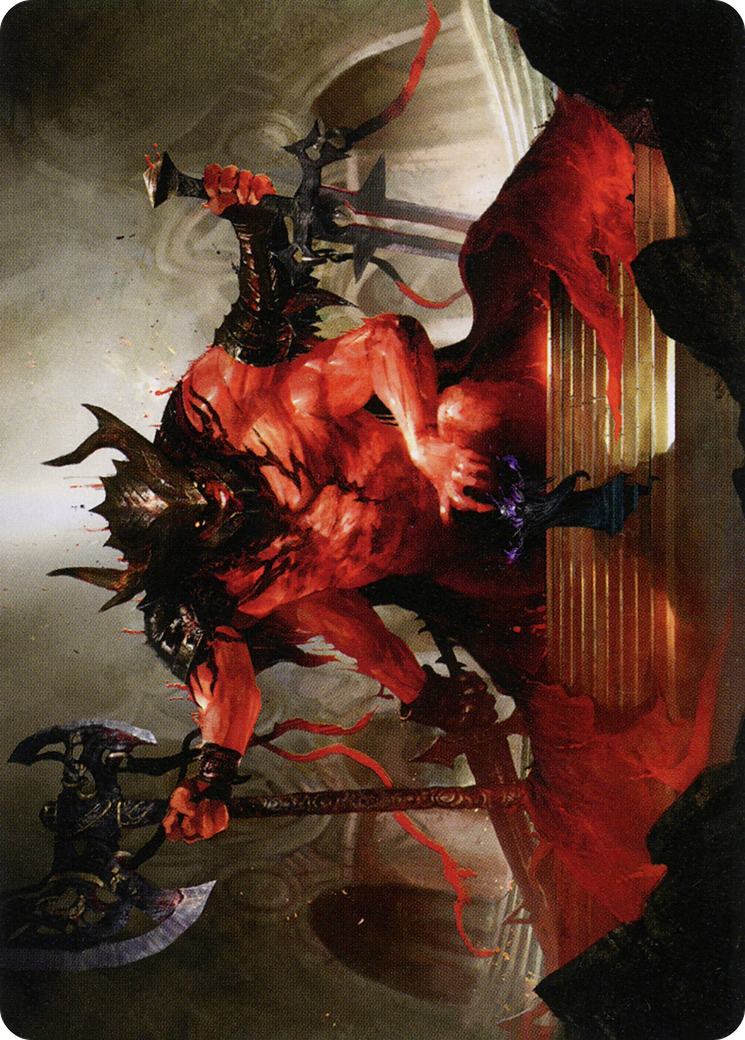 Image of Awaken the Blood Avatar // Awaken the Blood Avatar (ASTX-020) - Strixhaven Art Series (Borderless) Foil