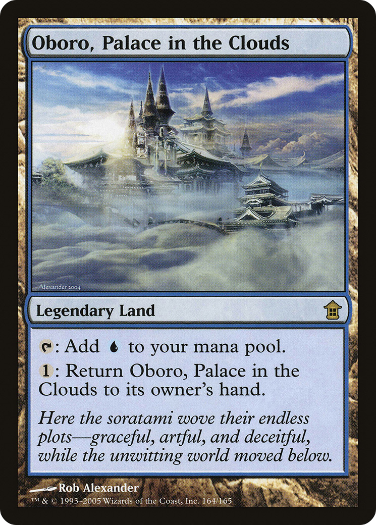 Image of Oboro, Palace in the Clouds (SOK-164) - Saviors of Kamigawa