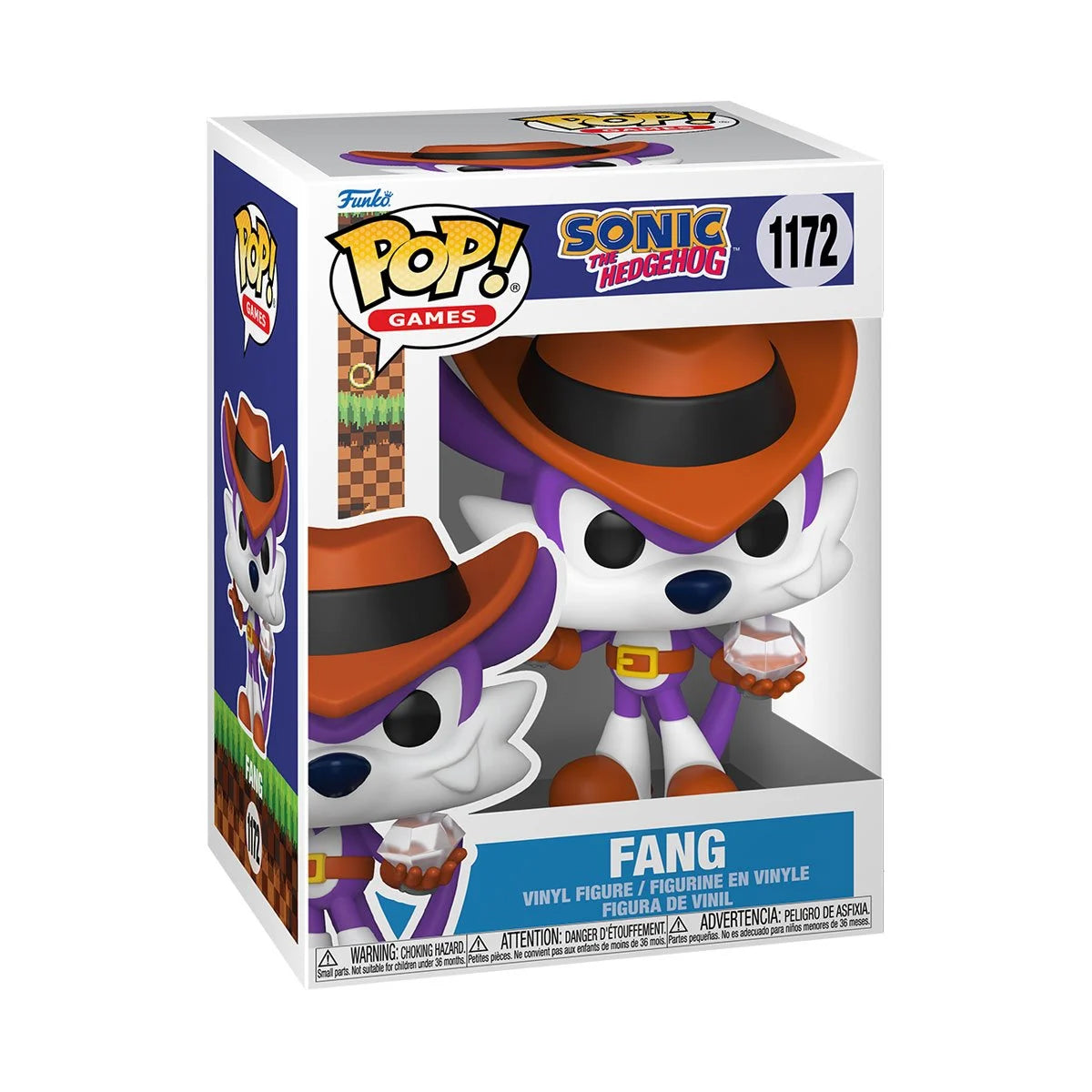 Image of Sonic the Hedgehog Fang Funko Pop! Vinyl Figure #1172