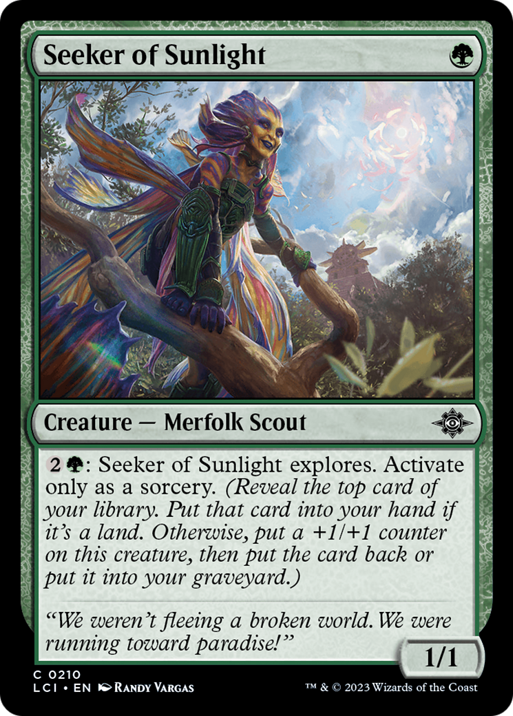 Image of Seeker of Sunlight (LCI-210) - The Lost Caverns of Ixalan Foil