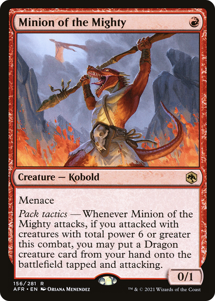 Image of Minion of the Mighty (AFR-156) - Adventures in the Forgotten Realms