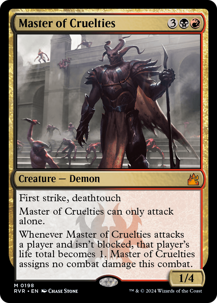Image of Master of Cruelties (RVR-198) - Ravnica Remastered