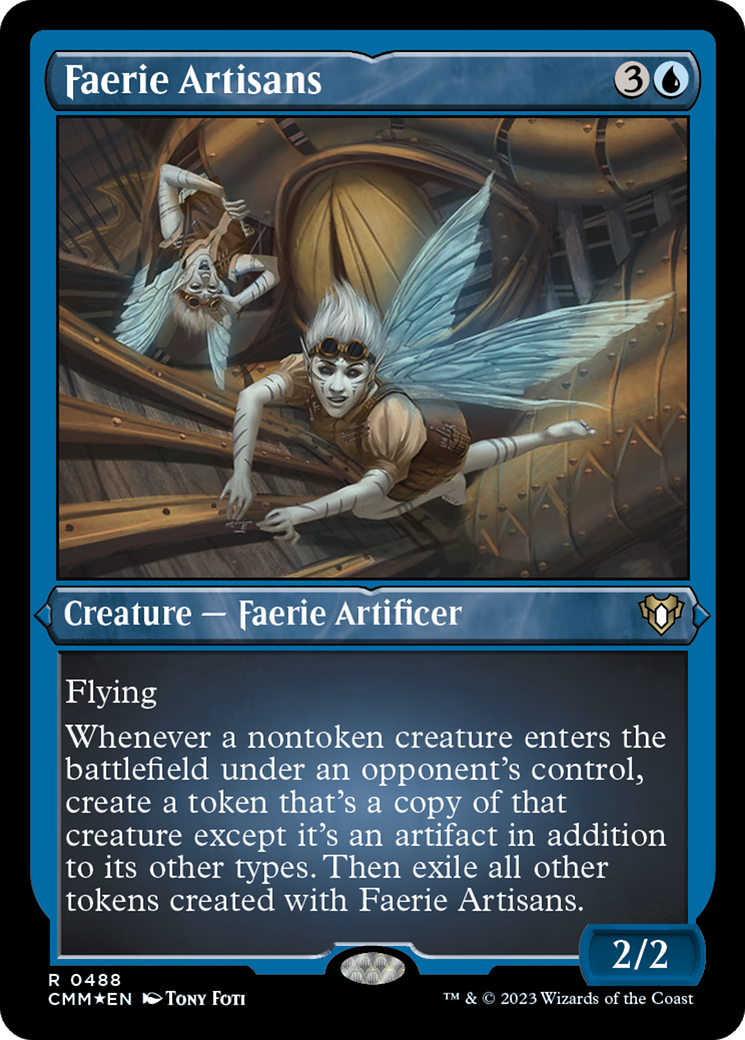 Image of Faerie Artisans (CMM-488) - Commander Masters Etched Foil