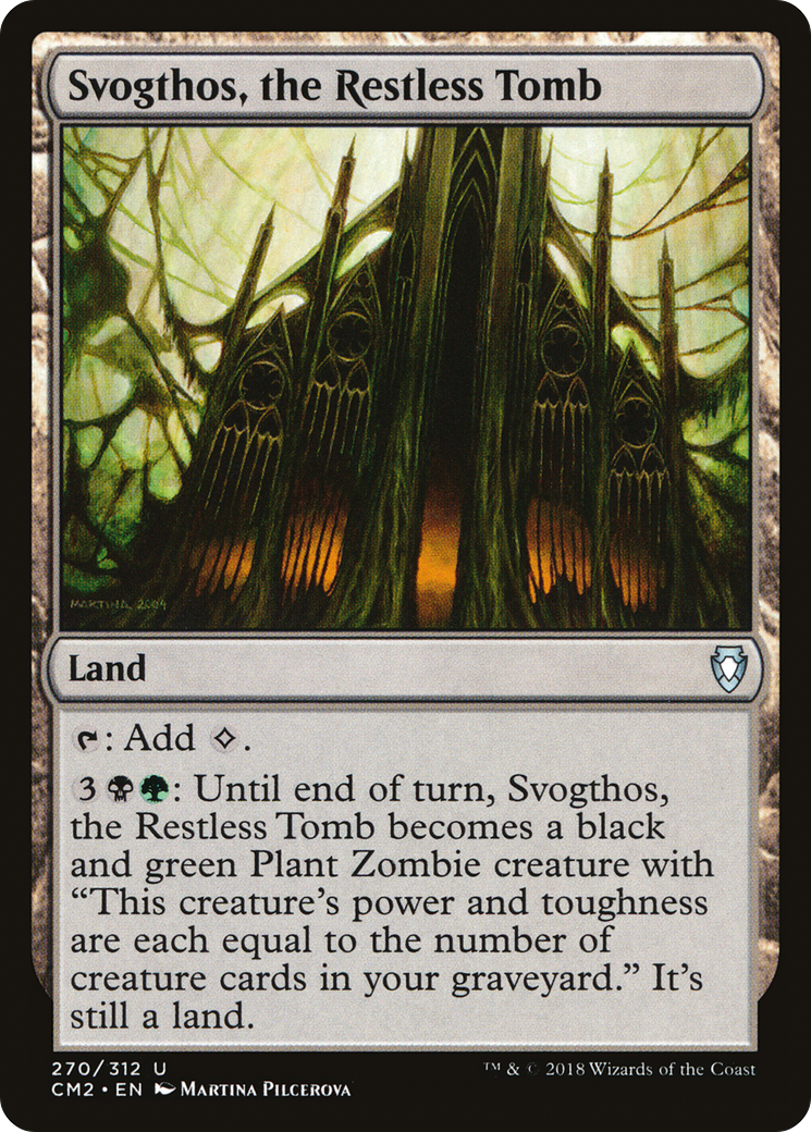 Image of Svogthos, the Restless Tomb (CM2-270) - Commander Anthology Volume II