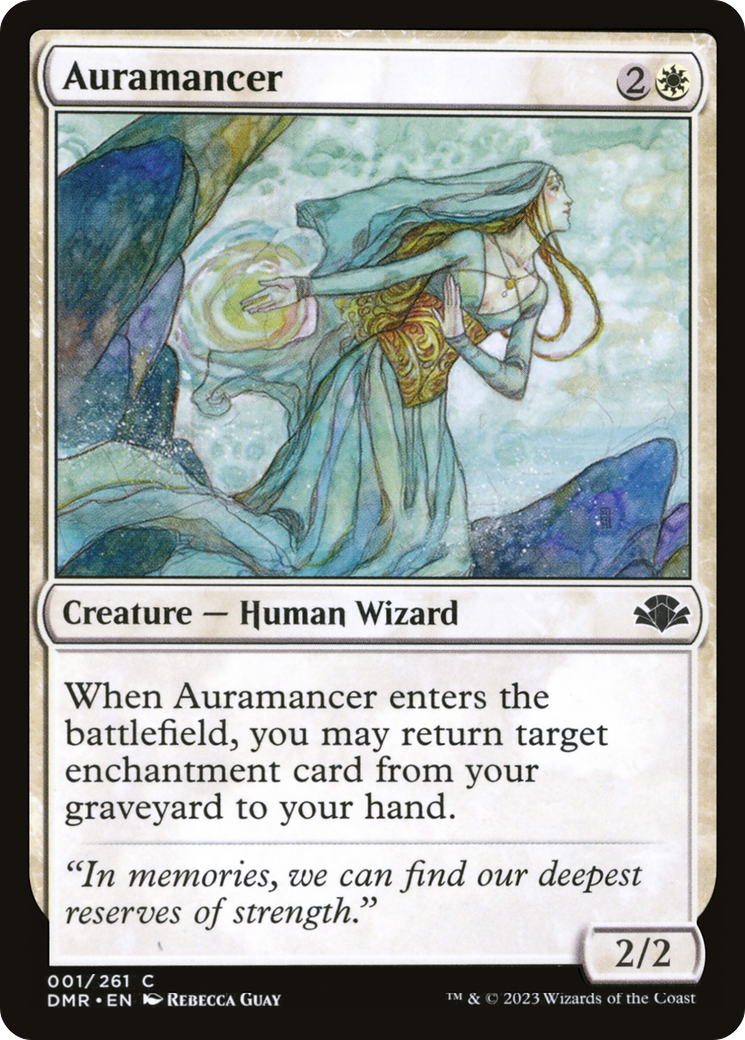 Image of Auramancer (DMR-001) - Dominaria Remastered Foil
