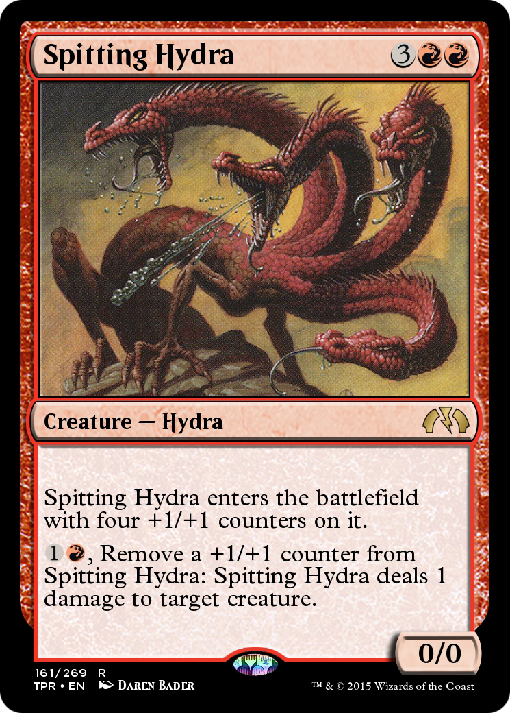 Image of Spitting Hydra (TPR-161) - Tempest Remastered Foil