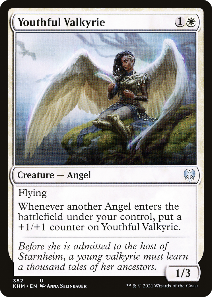 Image of Youthful Valkyrie (KHM-382) - Kaldheim