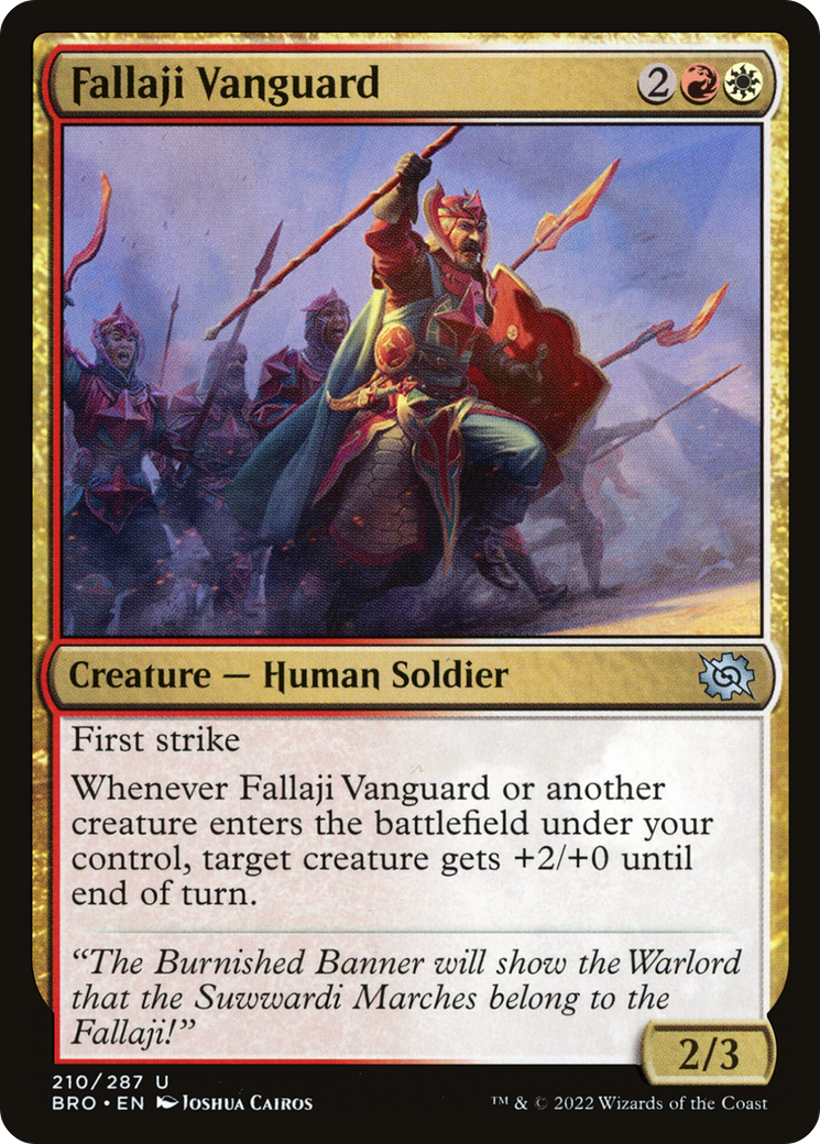Image of Fallaji Vanguard (BRO-210) - The Brothers' War