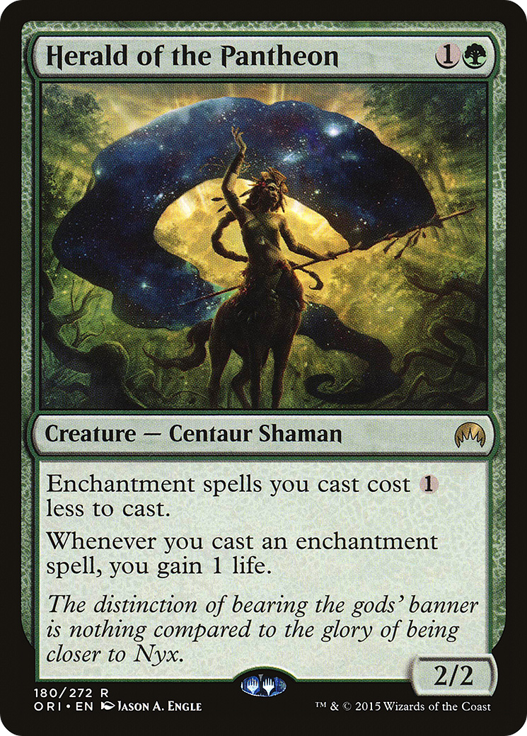 Image of Herald of the Pantheon (ORI-180) - Magic Origins