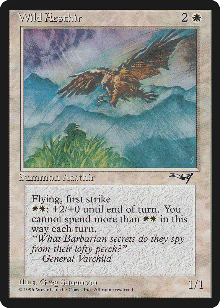 Image of Wild Aesthir (Blue Mountains) (ALL-155) - Alliances