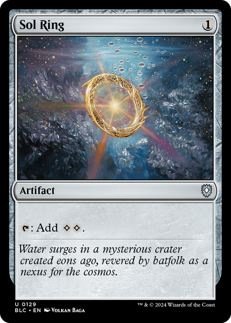 Image of Sol Ring (BLC-129) - Bloomburrow Commander