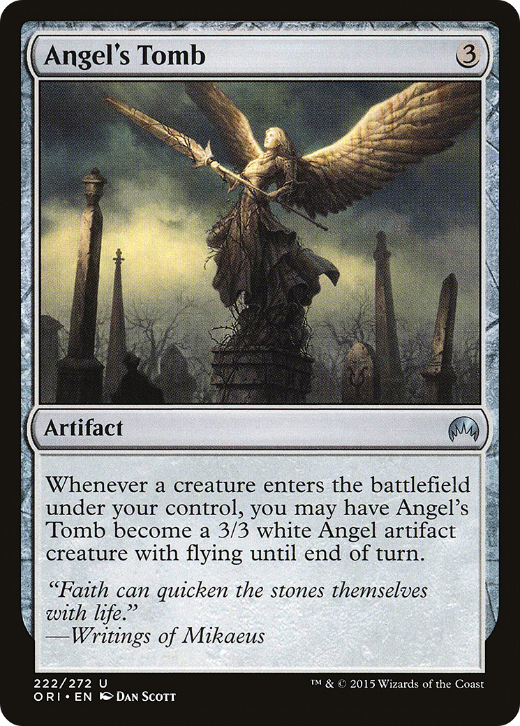 Image of Angel's Tomb (ORI-222) - Magic Origins Foil