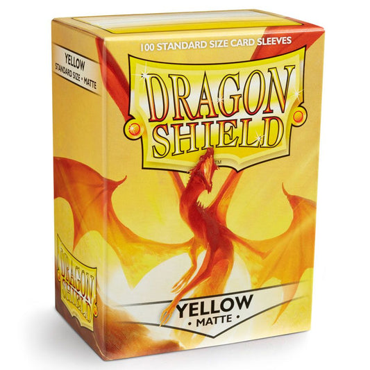 Deck Protector: Dragon Shield: Matte: Yellow (100)