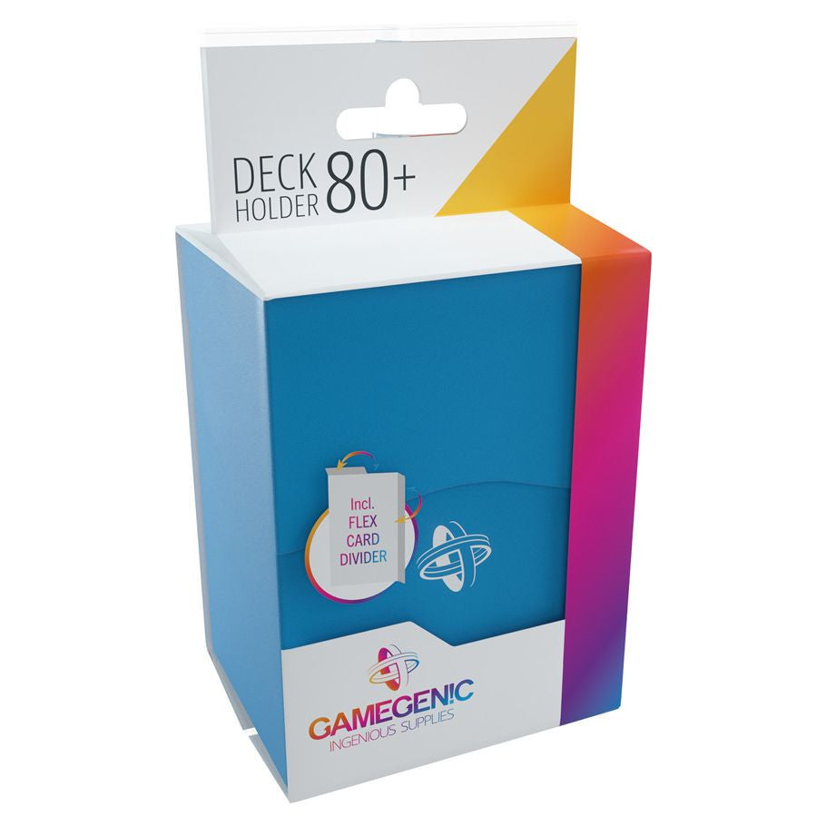 Image of Deck Box: Deck Holder 80+ Blue