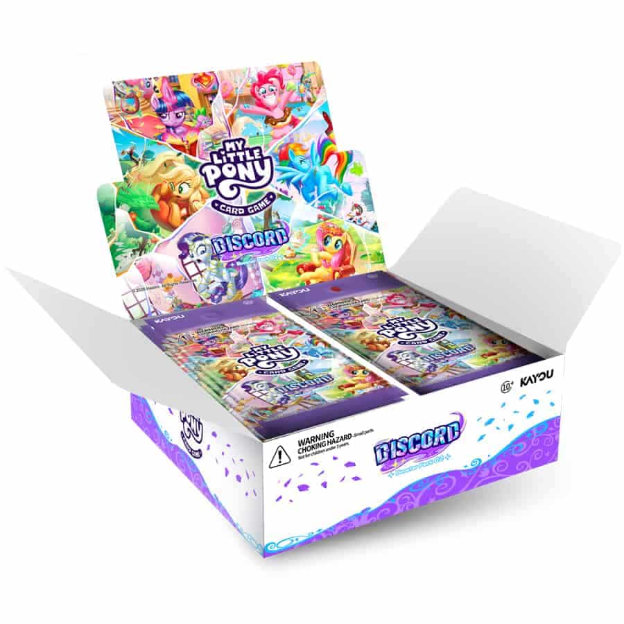Image of KAYOU LIMITED: MY LITTLE PONY TCG: SERIES 2 DISCORD BOOSTER (20CT DISPLAY)