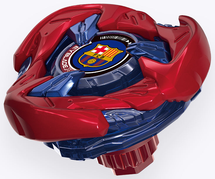 Image of TAKARA TOMY Beyblade X 'Bey Kick Off Set' w/ Stadium (FC Barcelona Ver.) UX-00
