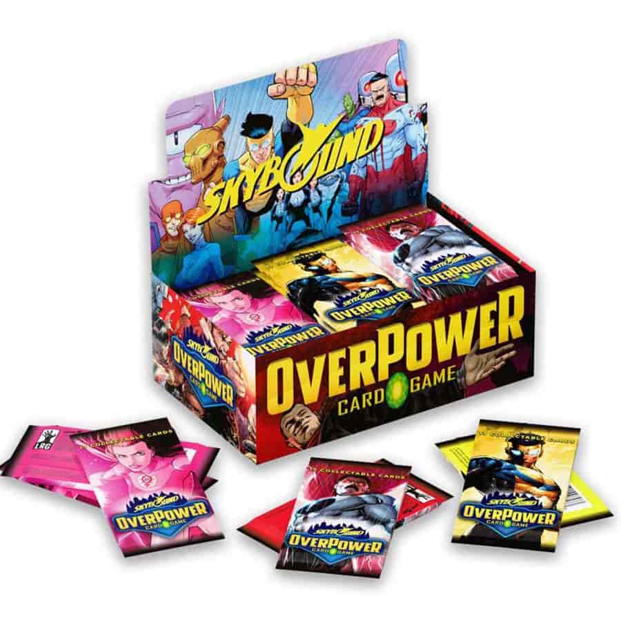 Image of OVERPOWER TCG: SKYBOUND: INVINCIBLE AND THE WALKING DEAD: BOOSTER BOX (36CT DISPLAY)