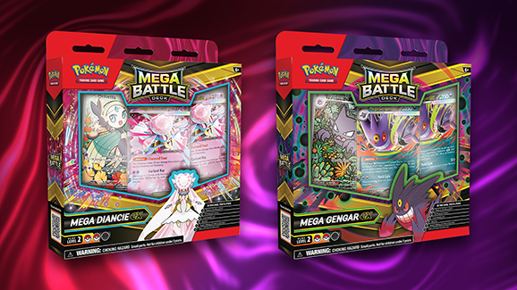 Image of Pokémon TCG: MEGA BATTLE DECK: MEGA GENGAR EX AND MEGA DIANCIE EX