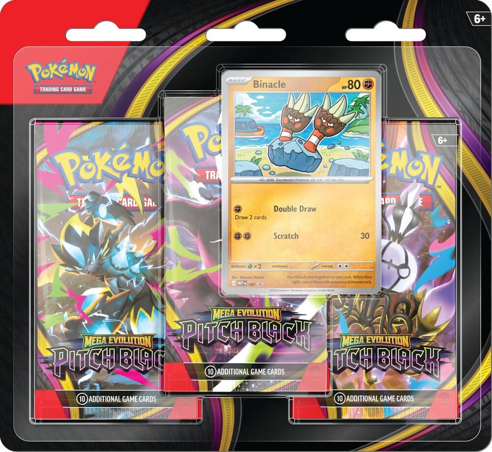Image of Pitch Black 3-Pack Blister