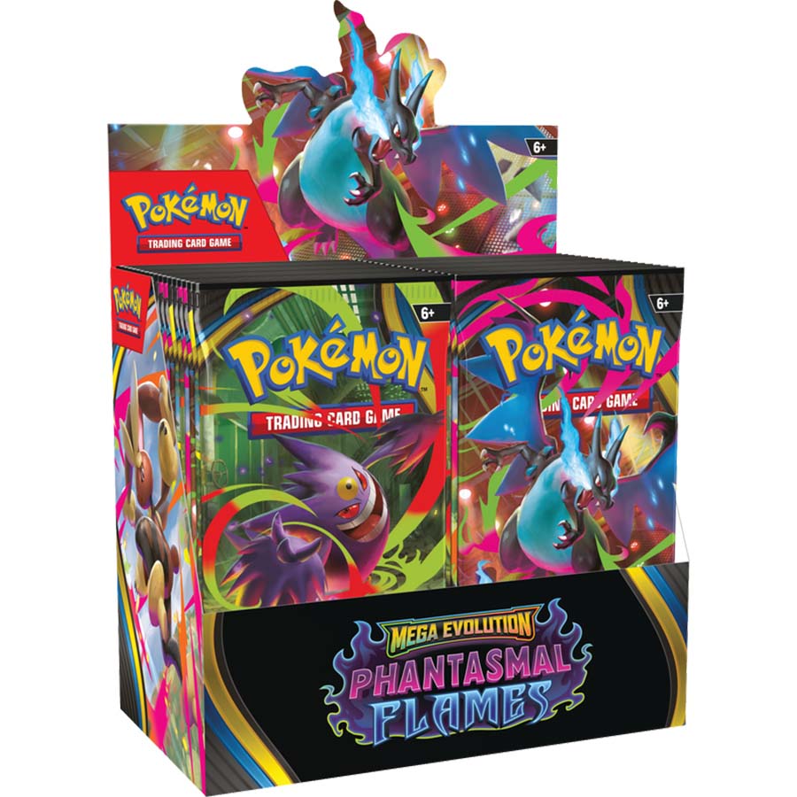 Image of Pokémon TCG: MEGA EVOLUTION PHANTASMAL FLAMES (ME02) BOOSTER DISPLAY (36CT)