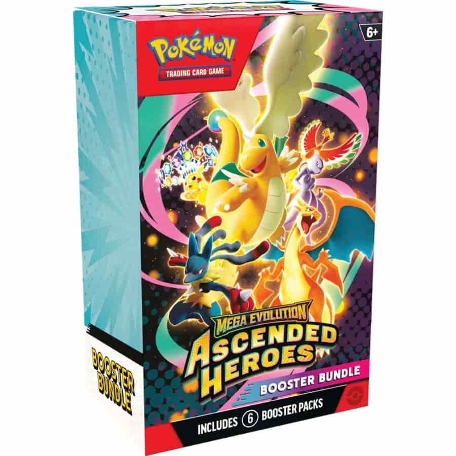 Image of Pokémon TCG: MEGA EVOLUTION: ASCENDED HEROES: BOOSTER BUNDLE